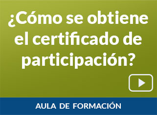 ¿Cómo se obtiene el certificado de participación?